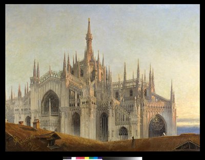 Aurora consurgens, la Cathédrale, 1921 - Emilio Magistretti