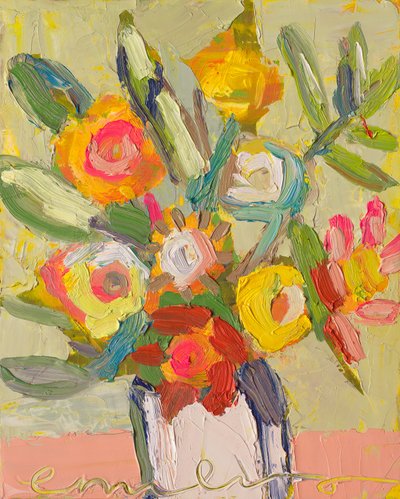 Raising Hell, 2021 (huile sur toile) - Emily Fox King
