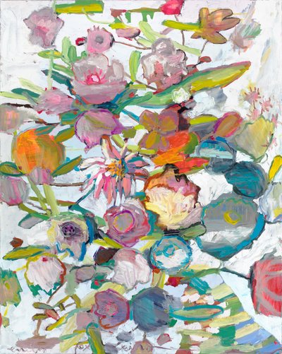 Stay Close, 2021 (huile sur toile) - Emily Fox King