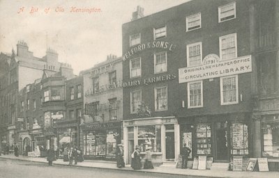 Un coin du vieux Kensington - English Photographer