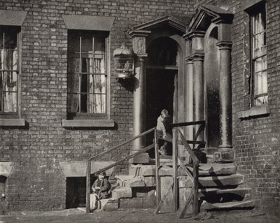 Un coin du vieux Liverpool - English Photographer