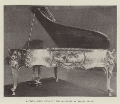 Un piano (style Louis XV) fabriqué par Messieurs Erard - English Photographer