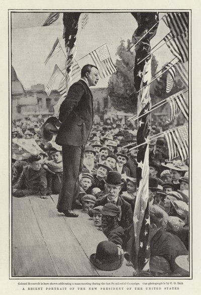 Un portrait récent du nouveau président des États-Unis - English Photographer