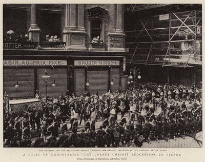 Une Relique du Moyen Âge, la Procession de Corpus Christi à Vienne - English Photographer