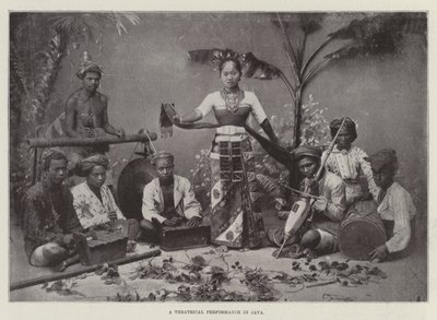 Une représentation théâtrale à Java - English Photographer