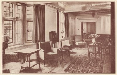 Une salle commune à Crosby Hall, Cheyne Walk - English Photographer