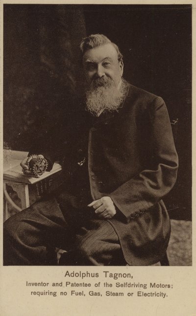 Adolphus Tagnon, inventeur des moteurs autonomes - English Photographer