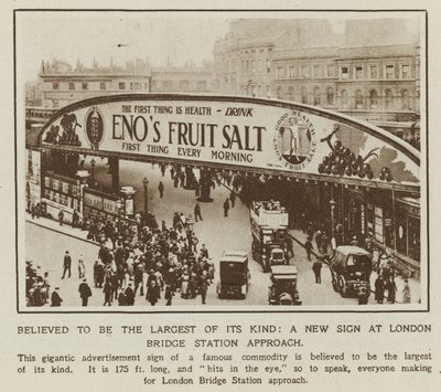 Publicité pour le sel de fruits Enos - English Photographer