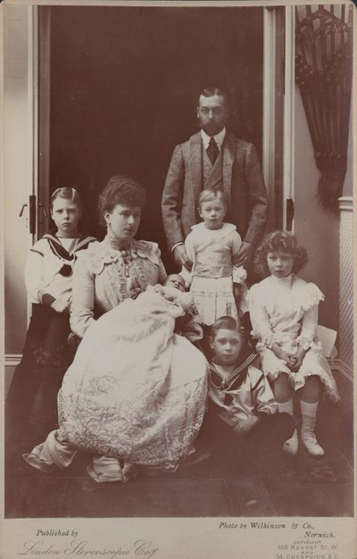Albert Edward et Princesse Alexandra avec leur famille - English Photographer