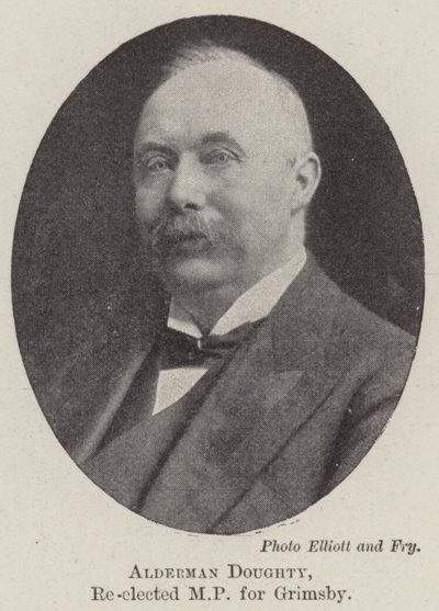 Alderman Doughty, réélu député de Grimsby - English Photographer
