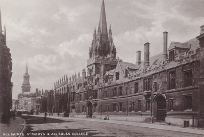 All Saints, St Marys et All Souls College - English Photographer