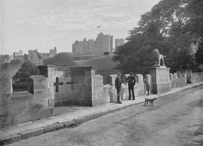 Alnwick, le pont du Lion et le château - English Photographer