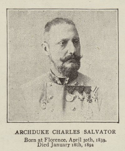 Archiduc Charles Salvator - English Photographer
