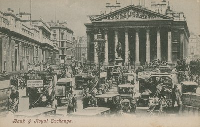 Banque et Royal Exchange, Londres - English Photographer