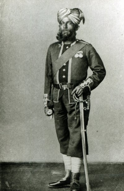 Fantassin du Bengale, vers 1900 - English Photographer