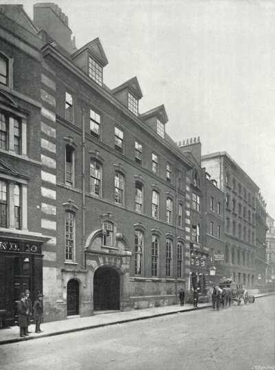 Bishopsgate Street (avec), la banque Baring - English Photographer