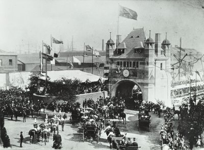 Blackwall Tunnel : carrosses à cheval passant par l