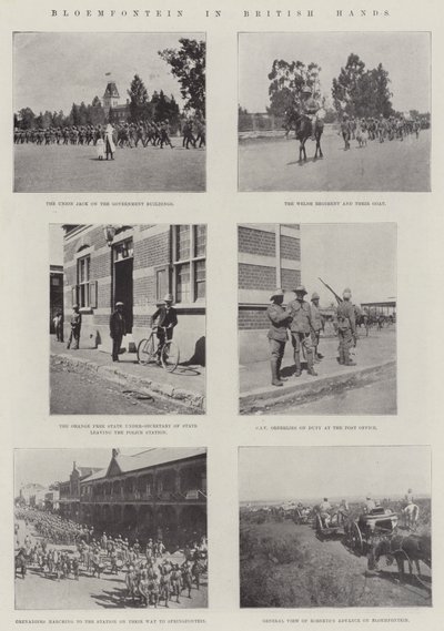 Bloemfontein aux mains des Britanniques - English Photographer