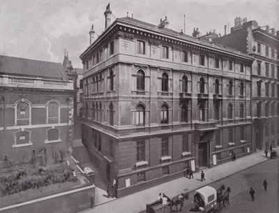 Maison de la Société biblique britannique et étrangère, Queen Victoria Street - English Photographer