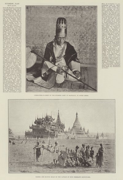 Ancienne royauté birmane - English Photographer
