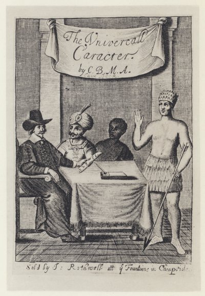 Le caractère universel, I Rothwell 1657 - English Photographer