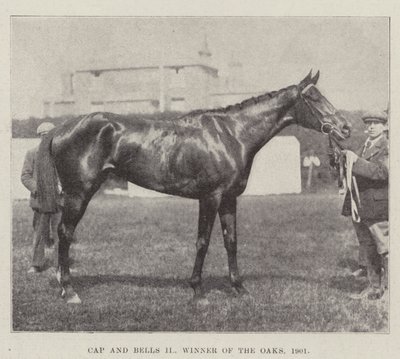 Cap and Bells II, vainqueur des Oaks, 1901 - English Photographer