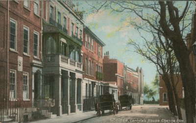 Chelsea, maison de Carlyle, Cheyne Row - English Photographer