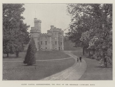 Château de Cluny, Aberdeenshire, la résidence de Sir Reginald Cathcart, baronnet - English Photographer