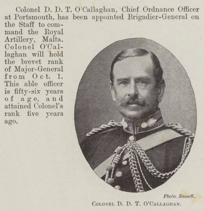 Colonel D D T O