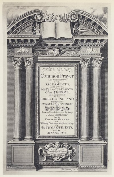 Livre de prières communes, Imprimeurs de Sa Majesté 1662 - English Photographer