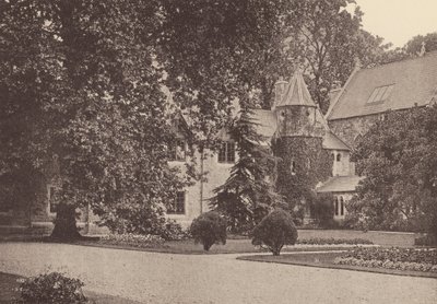 Couvent du Sacré-Cœur, Roehampton : extrémité est de la terrasse et maison de retraite - English Photographer
