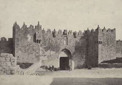 Porte de Damas, ouvrant vers Nazareth - English Photographer