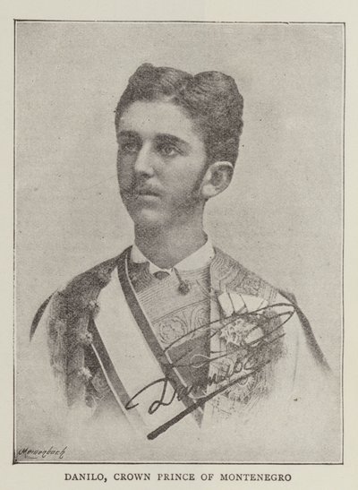 Danilo, prince héritier du Monténégro - English Photographer