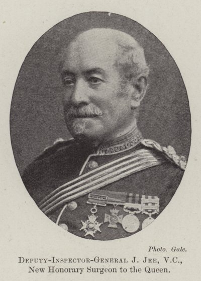 Le sous-inspecteur général J. Jee, VC, nouveau chirurgien honoraire de la reine - English Photographer