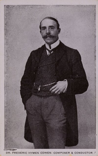 Dr Frederic Hymen Cowen, compositeur, pianiste et chef d