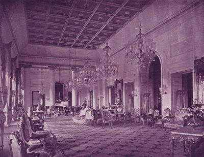 Salon, Maison du Gouvernement, Calcutta - English Photographer
