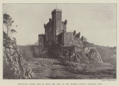 Château de Dunvegan, île de Skye, résidence de M. Norman Magnus Macleod, CMG - English Photographer