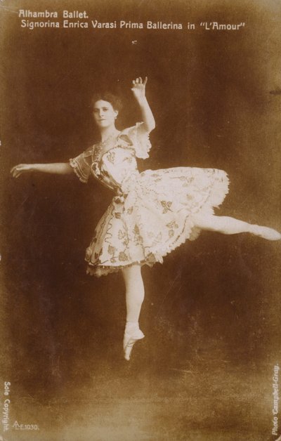 Enrica Varasi, première ballerine dans L