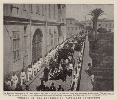 Funérailles du patriarche centenaire Sophronios - English Photographer
