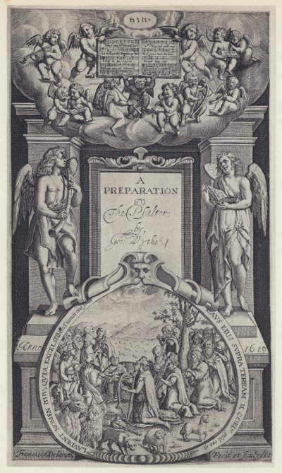 G Wither, Une Préparation au Psautier, N Okes 1619 - English Photographer