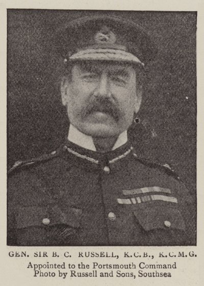 Général Sir B C Russell, KCB, KCMG - English Photographer