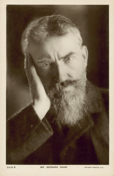 George Bernard Shaw, dramaturge irlandais - English Photographer