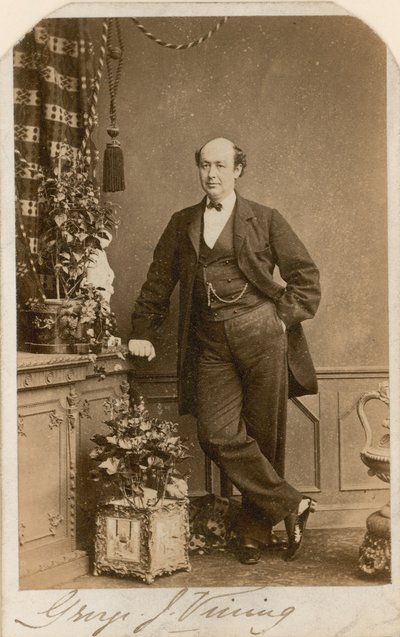 George Vining, acteur - English Photographer