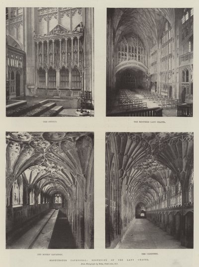 Cathédrale de Gloucester, réouverture de la chapelle de la Vierge - English Photographer