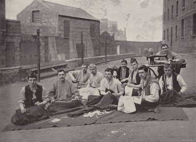 Gordon Highlanders fabriquant des kilts - English Photographer