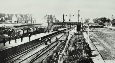 Gare de Grove Park : extérieur et quais, 1888 - English Photographer