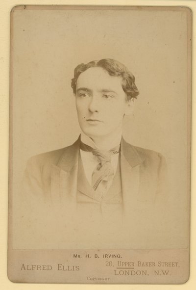 H B Irving, acteur et directeur de théâtre - English Photographer