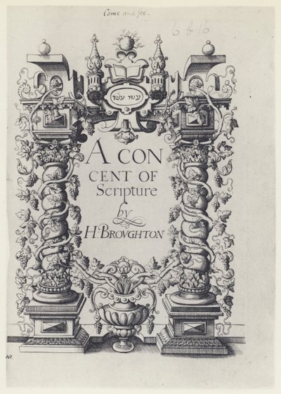 H Broughton, Un Concert des Écritures, G Simson et W White 1590 - English Photographer