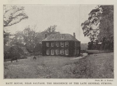 Hatt House, près de Saltash, résidence du feu général Symons - English Photographer
