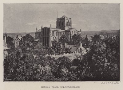 Abbaye de Hexham, Northumberland - English Photographer